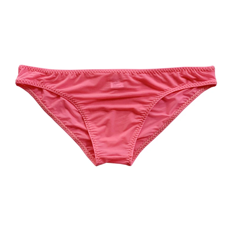 

Men's Ultra Low Waist Bagless Briefs Transparent Sexy Trendy Underwear Super Tight Design for Comfortable Fit