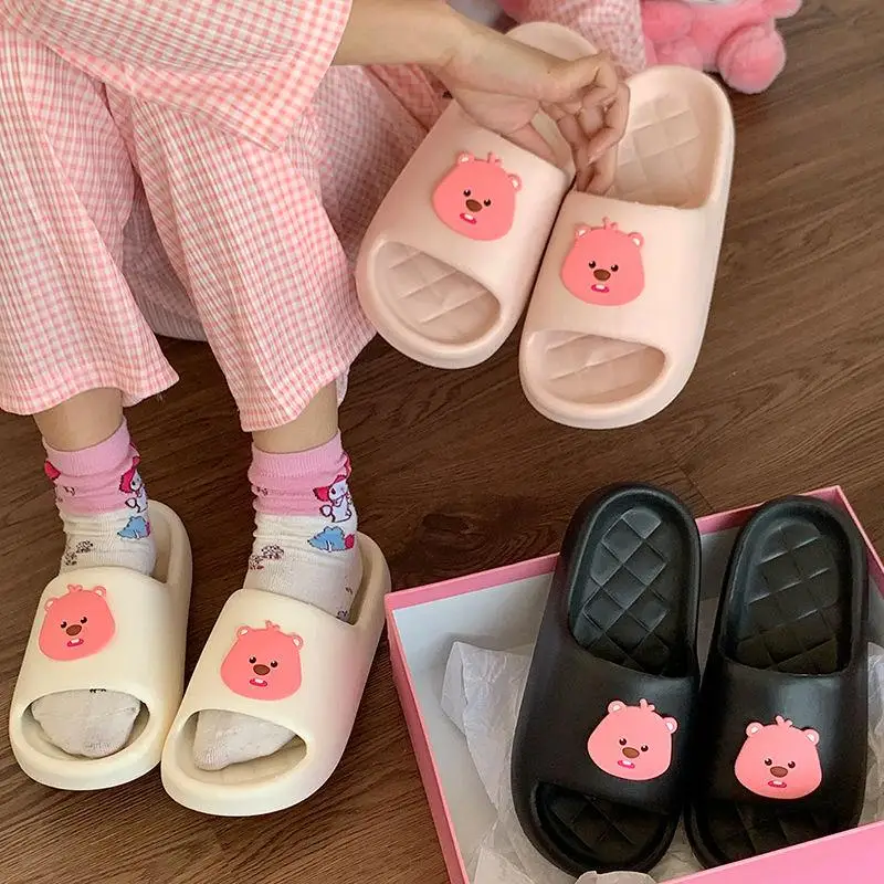 Cute Kawali Loopy Little Beaver Slippers Anti Slip Home Shoes Ins Casual Shoes Fashion Anime Cute Toys Birthday Gift For Girls