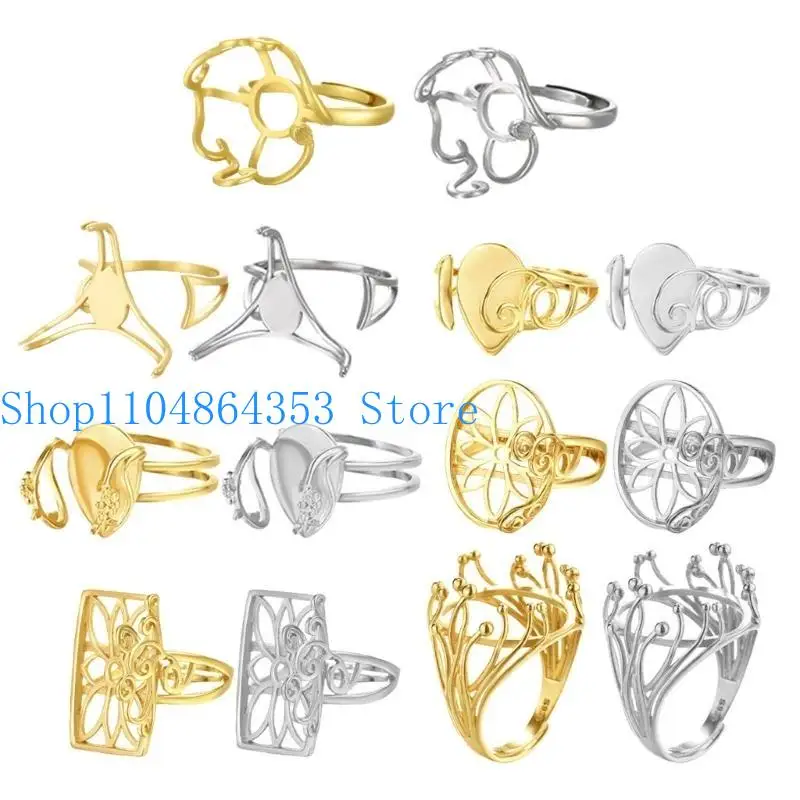 Robuste Messing-Ohrringkomponenten, Schmuckzubehör für handgefertigten Schmuck, modisch, 2 Stück im Lieferumfang enthalten, Heimdekoration – Detail 1