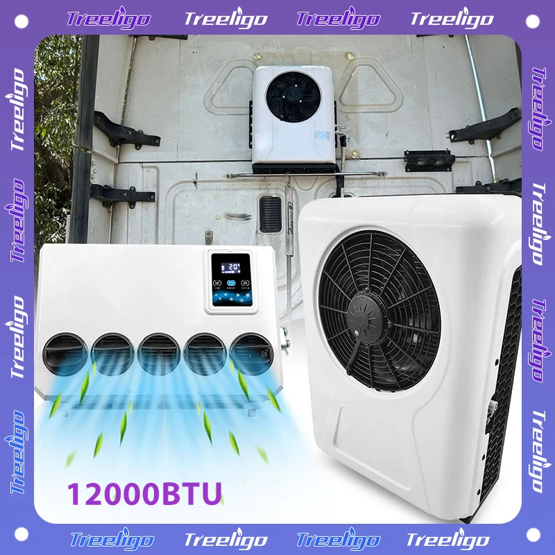 

Low Noise Electric Air Conditioning Split Air Conditioner System For Tractors Van Mowers Balers Forage Harvesters Farm Machinery