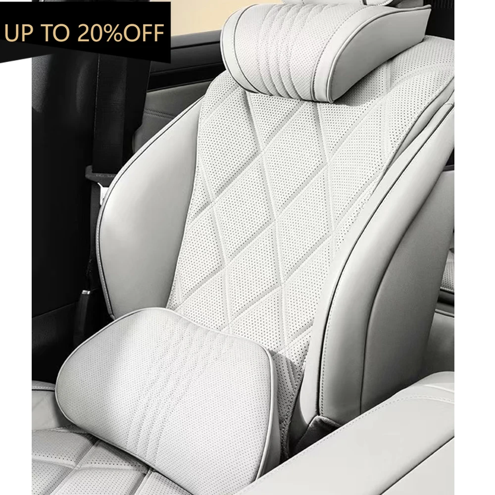 

Для Changan AVATAR 07 2024-2026 автомобильный подголовник сиденья спереди и заднего сиденья подушка спинки авто интерьер кожаные аксессуары