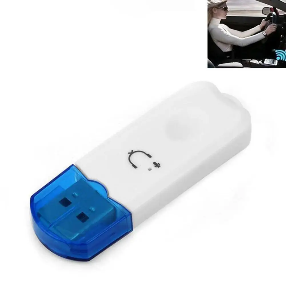 USB Bluetooth V2.1 Music Receiver Wireless Bluetooth Handsfree Adapter Car Mp3 Player Car Accessories