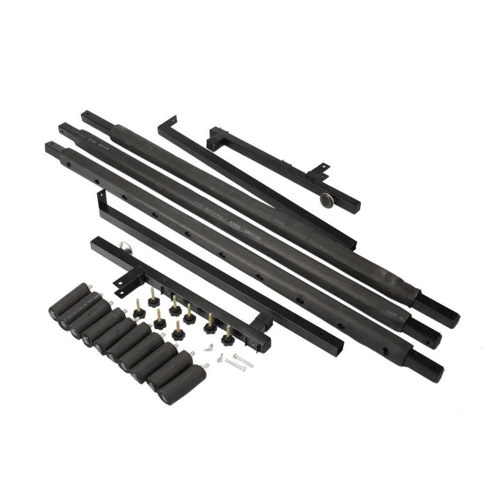 جديد 9 قابلة للطي متعددة الغيتار باس حامل رف عرض موقف أسود