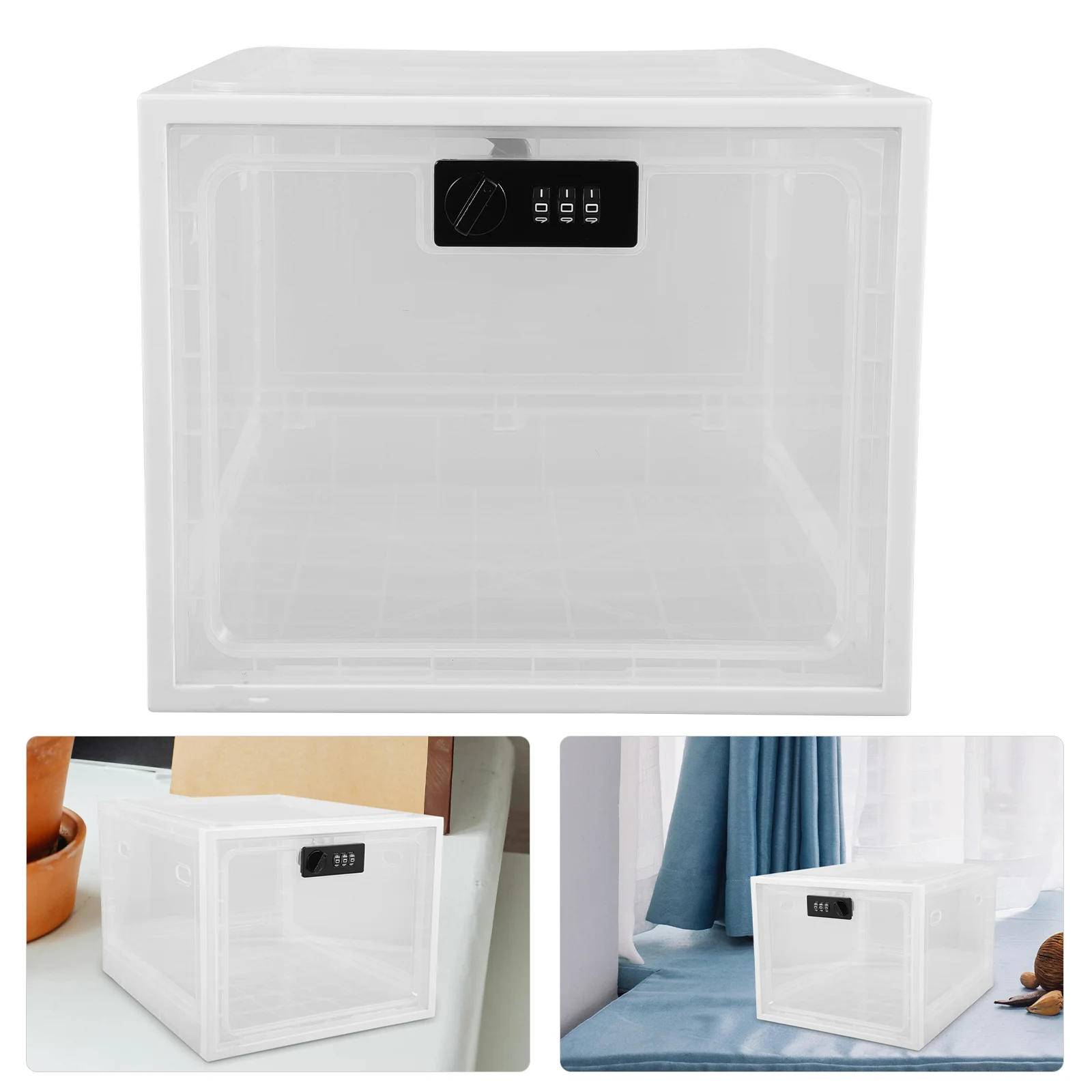 

High Capacity Food Storage Box Travel Crate Phone Acrylic Electronic Emergency Case