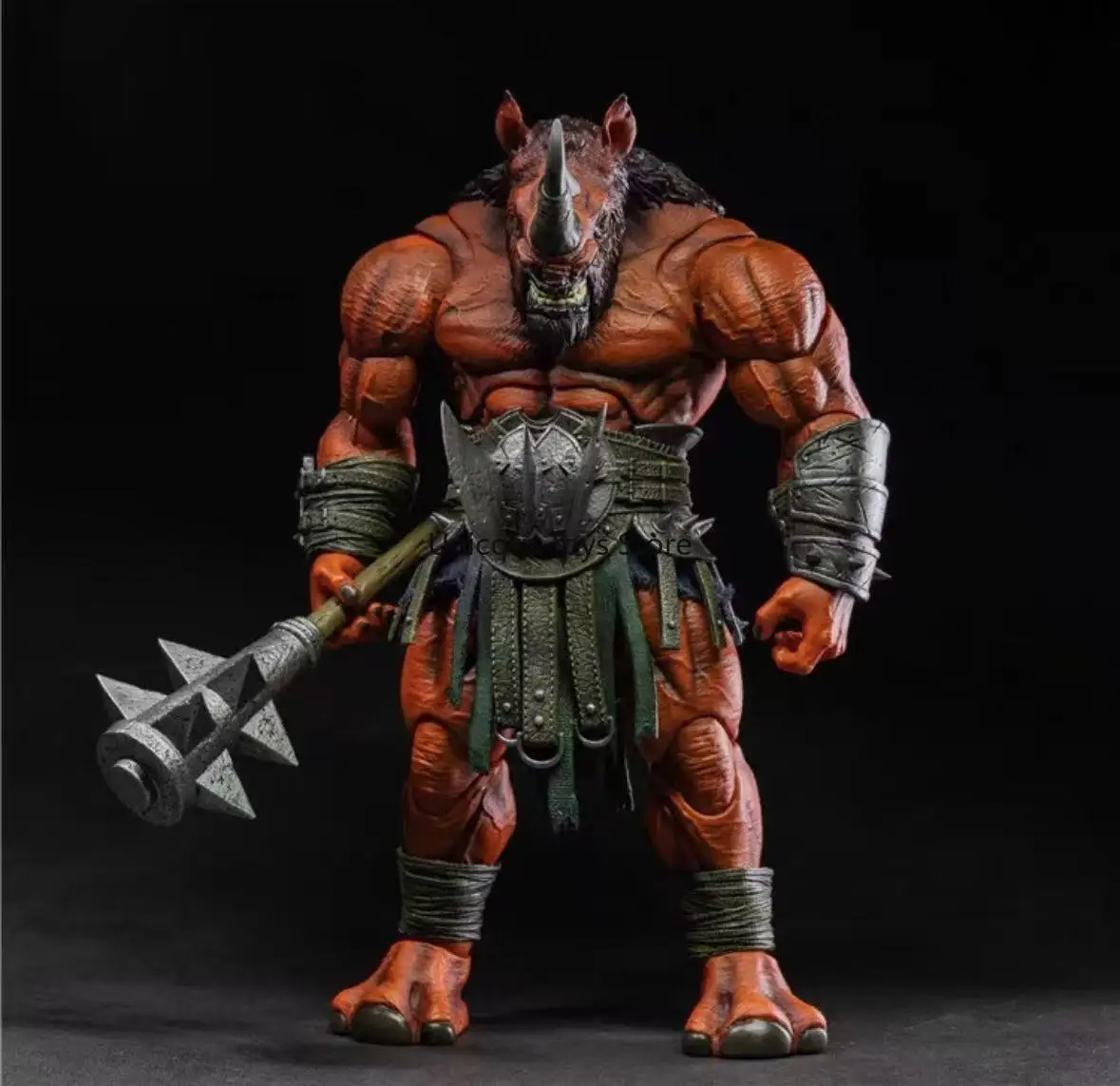 متوفر في المخزون معركة Gladiator of Glory LACC Los Angeles Exhibition Limited Red Rhino Rhino Man Spot