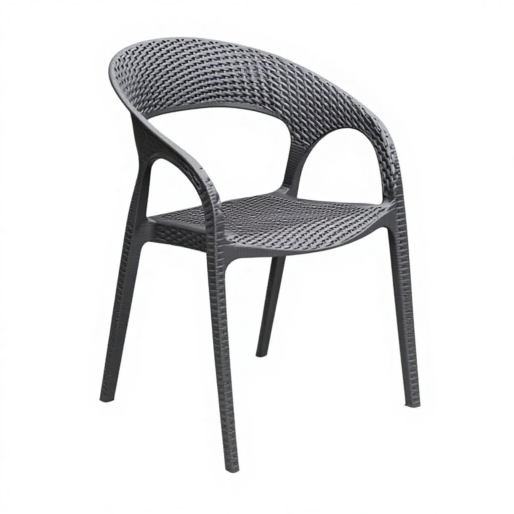 

#Metal Single Stool Outdoor Balcony Leisure Office Dining Chair Modern and Simple Design