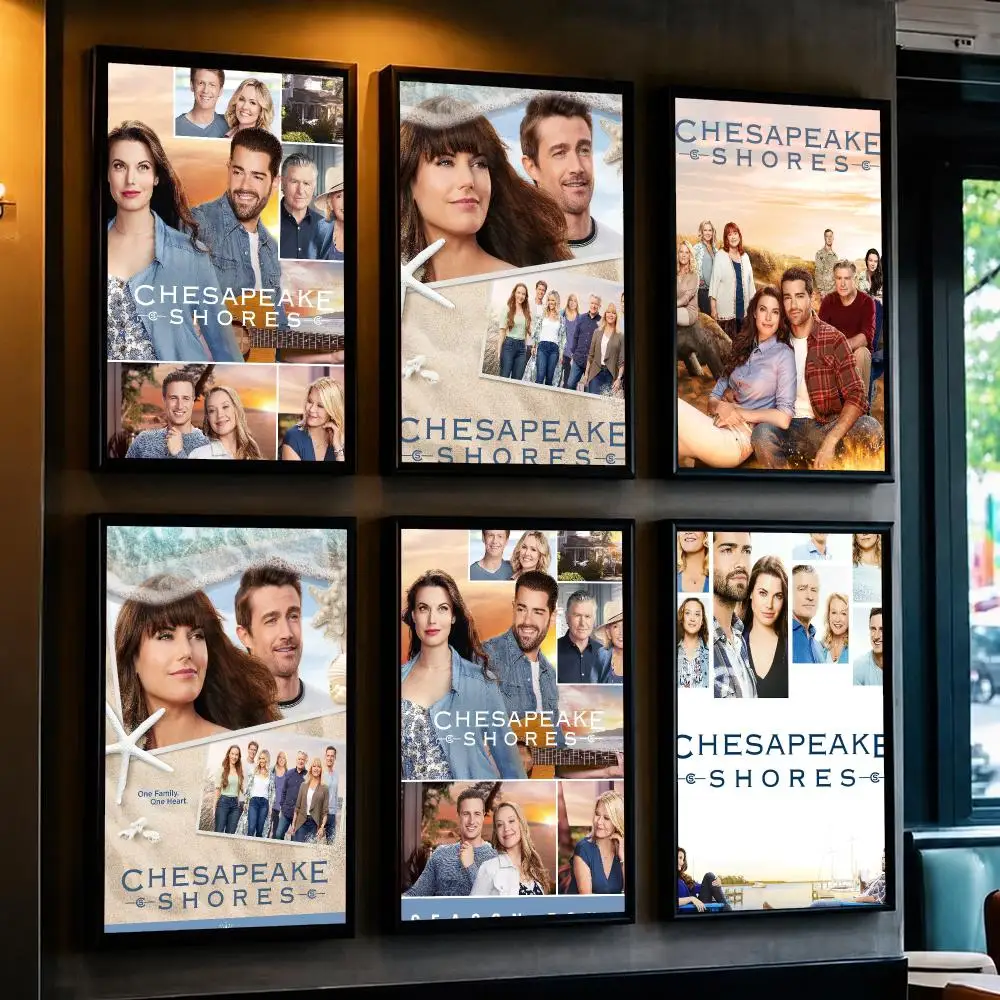 tv series C-Chesapeake Shores-S Poster Minimalist Wall Sticker for Cafe Office Bar Home Decor and Gift