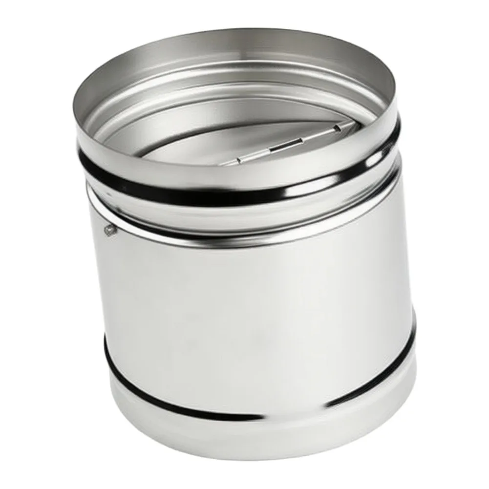 80mm 100mm 125mm Stainless Steel Check Valve for Duct Systems Automatic Way Flow Regulation Ventilation Component