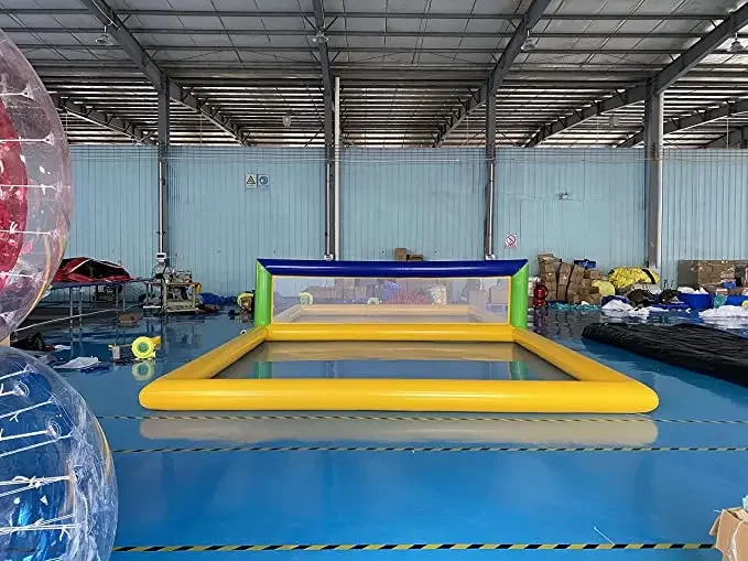 2026 Favorite Customized Inflatable Beach Game Floating Water Volleyball Court for Water Sportspromote sales