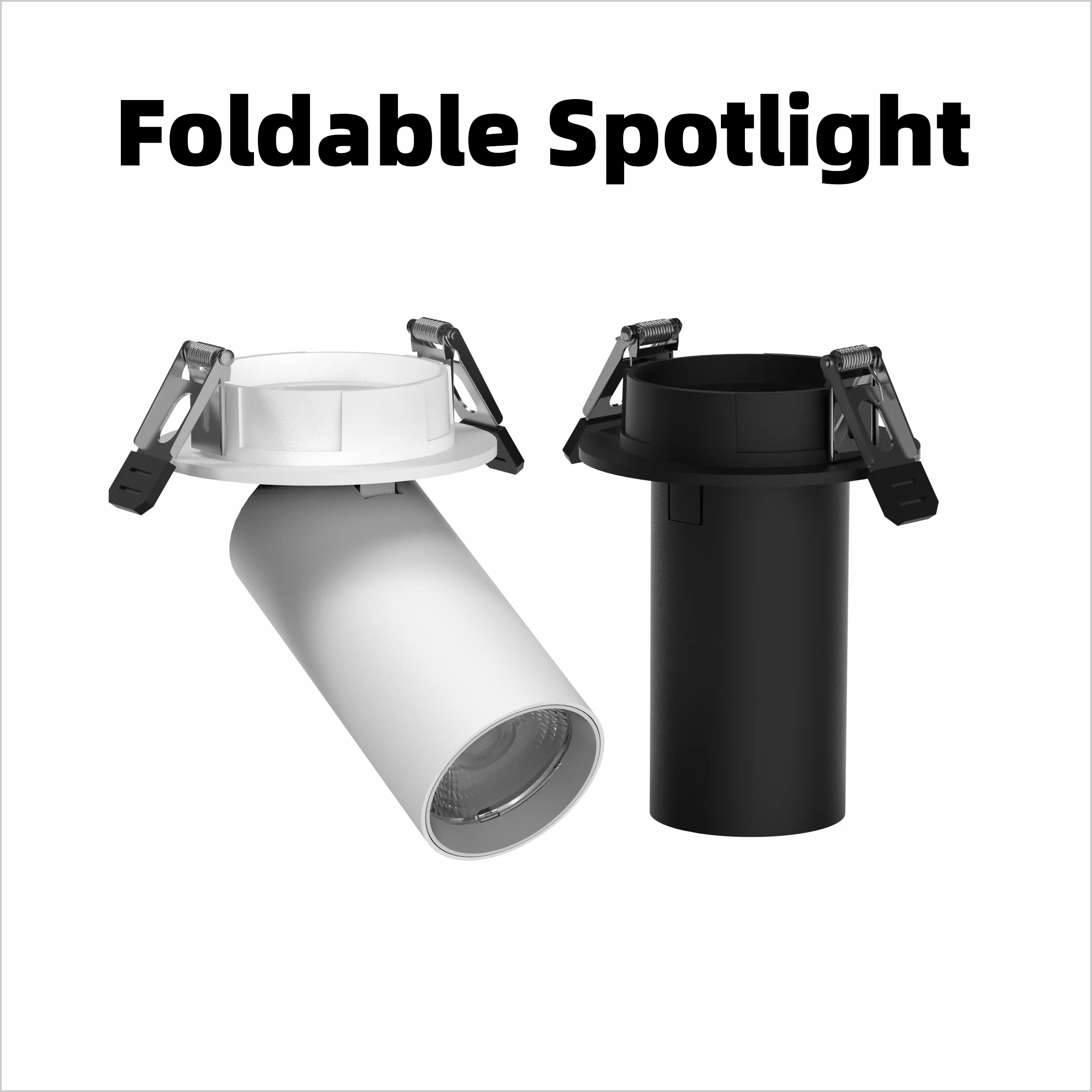 Popular Design  Foldable Lamp Recessed Round Spotlight Ceiling Downlight 220V 10-35W for Clothing Store Showroom