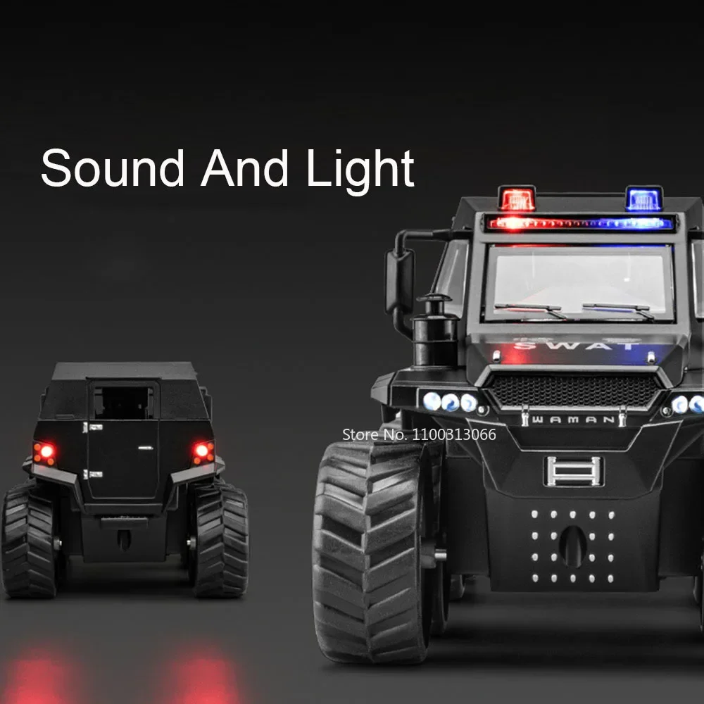 1:32 ruso Avtoros Shaman 8x8 ATV coches modelos juguetes puertas abiertas rueda todoterreno tirar hacia atrás pastilla en miniatura regalos de Festival para niños