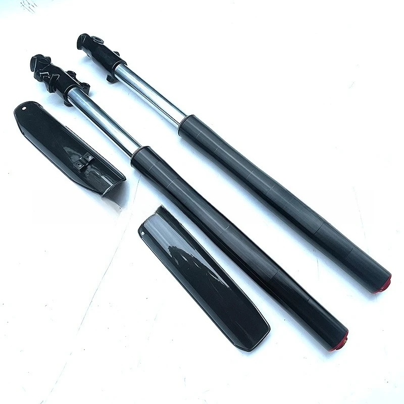 Suitable for off‑road motorcycle upside‑down front shock absorber, 710MM front upside‑down aluminum shock absorber