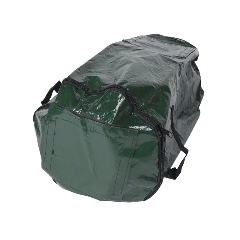 M12K-Collapsible Compost Bin,Yard Waste Bag, Reusable Heavy Duty Garden Leaf Waste Bag Yard Compost Bin Composting Fruit