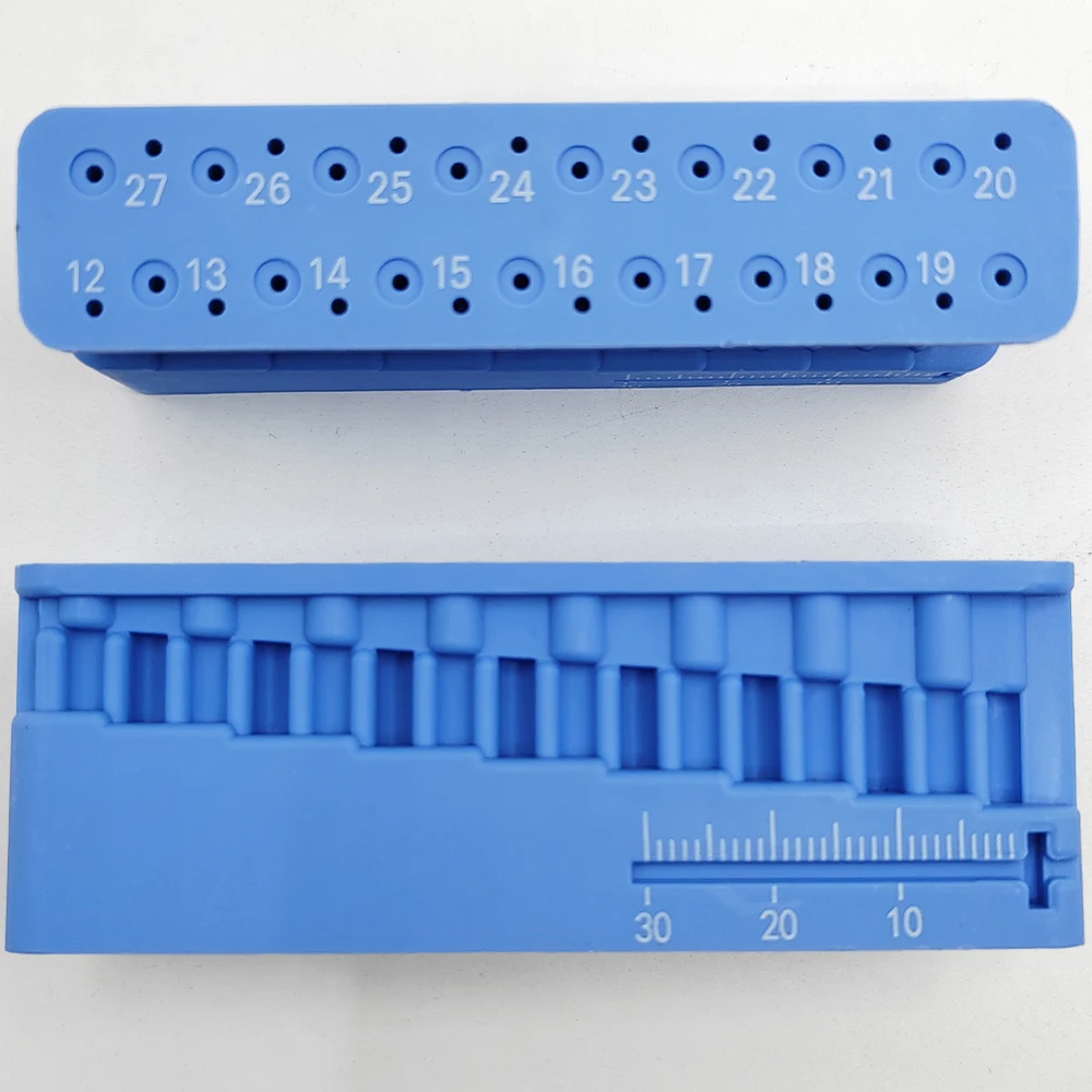 AG Dental Endodontic Ruler Endo Block Files Drill Measuring Instrument Tools Dispenser Stand Holder Accessory