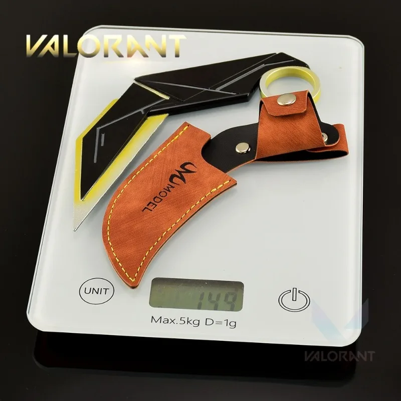17 سنتيمتر/6.69in Valorant الحد الأدنى مخلب سكين 2.0 المعادن قطعة أثرية حلية نموذج لعبة مجموعات الأسلحة الطرفية شاشة لسطح المكتب #3