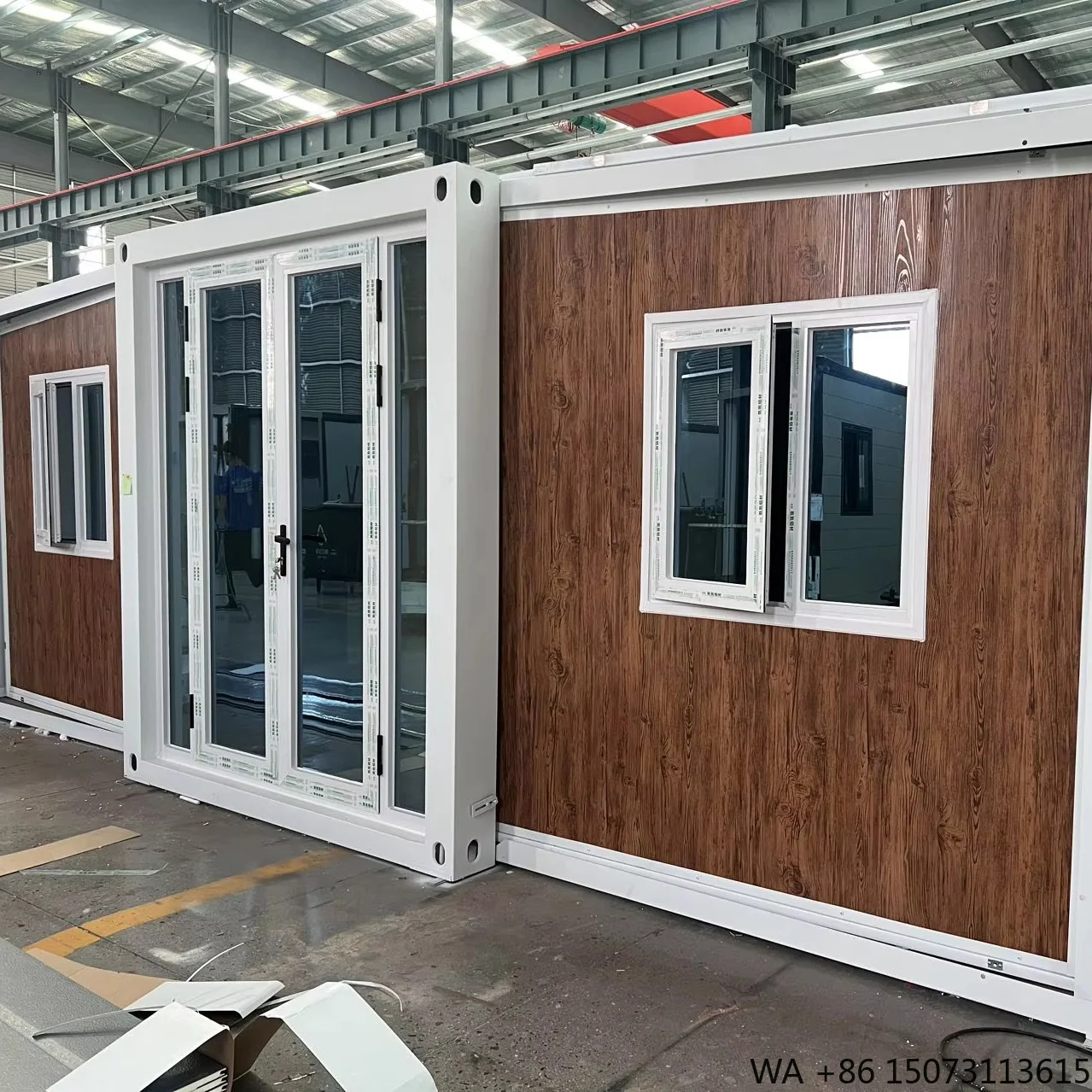 Luxury Container House with Bathroom 20ft 30ft 40ft Flat Pack Container With Terrace