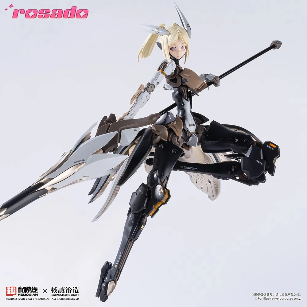 HEMOXIAN x EARNESTCORE CRAFT Rosado Plan Series Starflower-Lily Model do Składania Mecha Figurka Zabawka dla Chłopców Prezent Kolekcjonerski