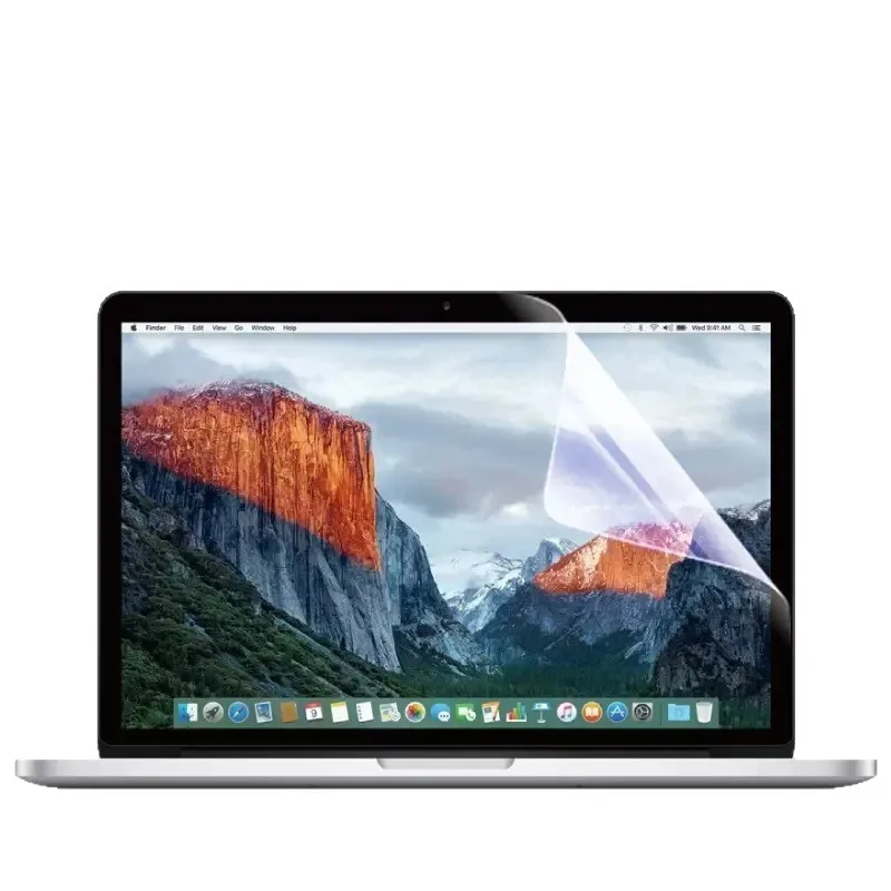 

Мягкая прозрачная пленка HD для защиты экрана, наклейка для MacBook New Pro14 M2 M3 M4 2024 года, A2442/A2779/A2918/A2992 A3112/A3185/A3401
