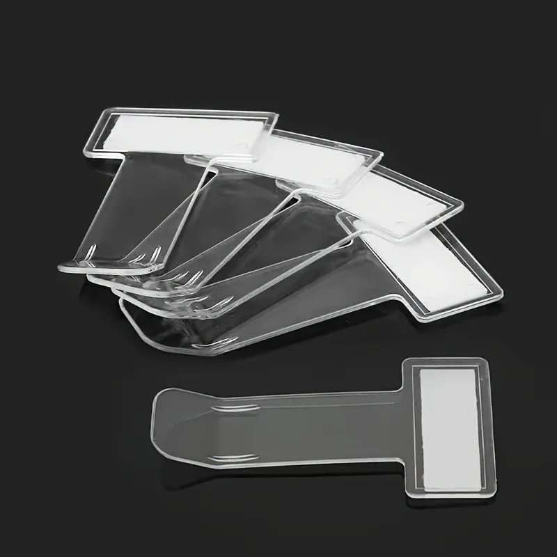 5/10/50Pcs Plastic Ticket Clips – Multi-Purpose Holder for Parking Tickets, Receipts, Invoices & Business Cards