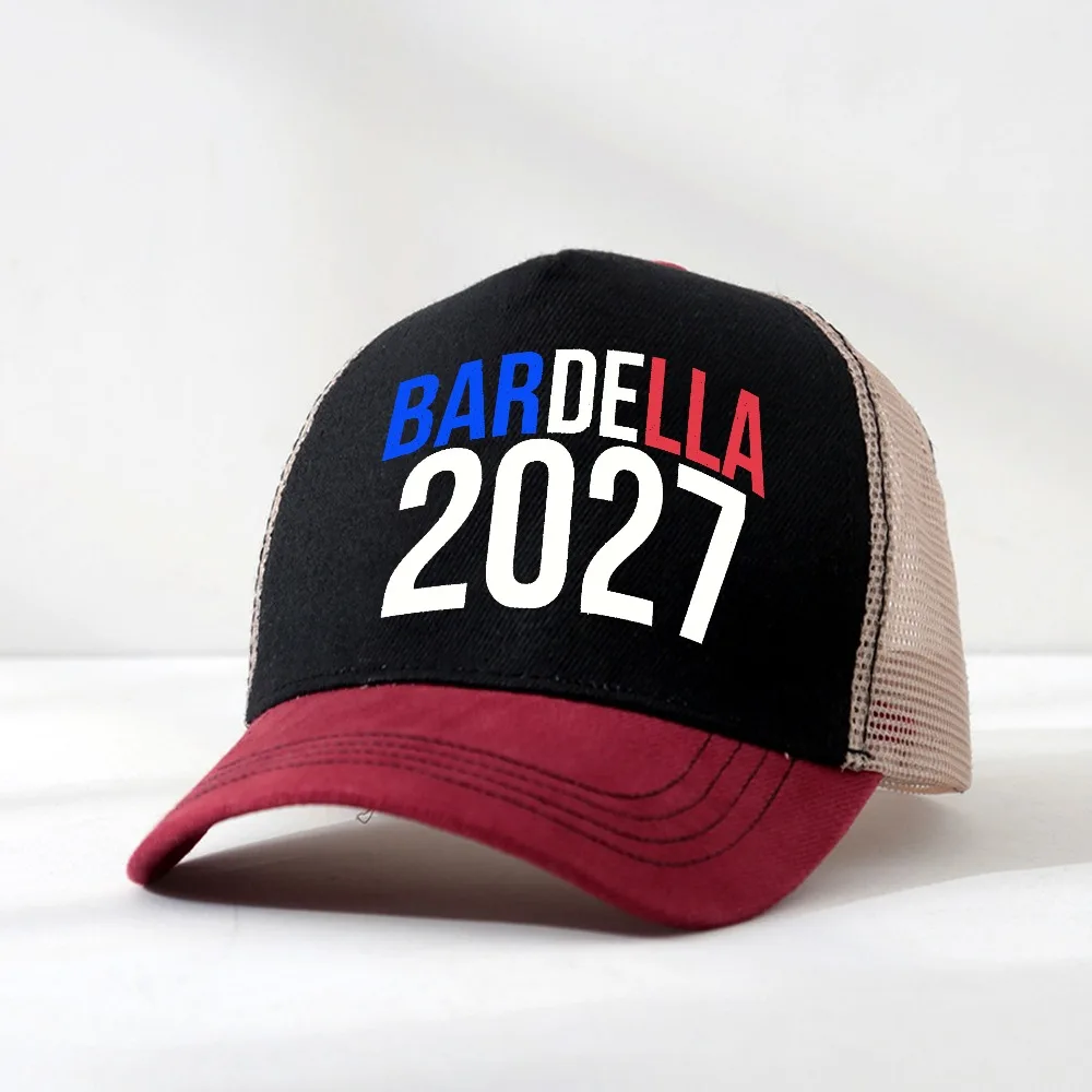 2027 Bardella Collection Baseball Cap President Election France Women Men Hip Hop Hats Summer Mesh breathable Trucker Hat