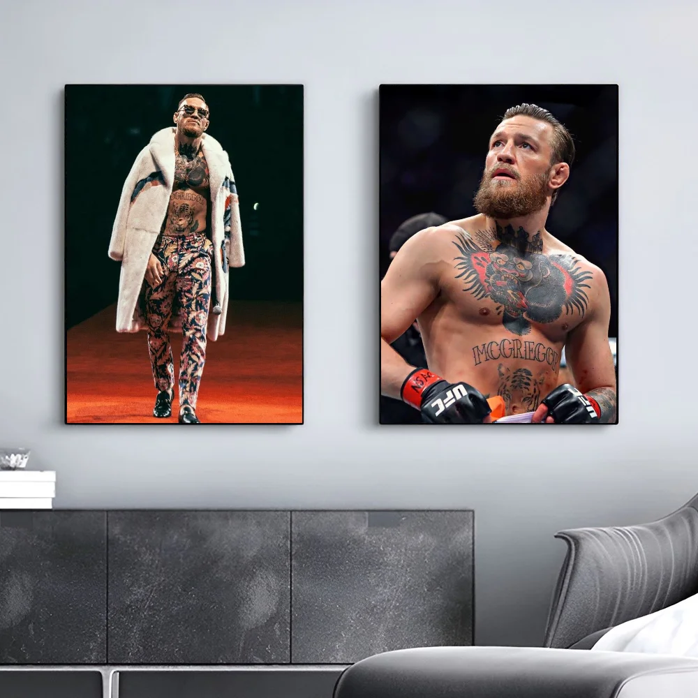 Ufc Conor McQueen-ملصق فني ذاتي اللصق مقاوم للماء ، ديكور حائط ، ملصق ورقي ، قهوة ، منزل ، بار ، غرفة ، 1 * #5
