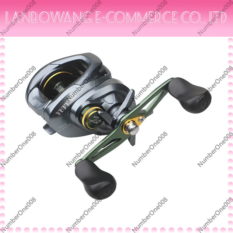 Short Shaft Baitcasting Reel Anti-Backlash Long Cast Lightweight Versatile Fishing Reel