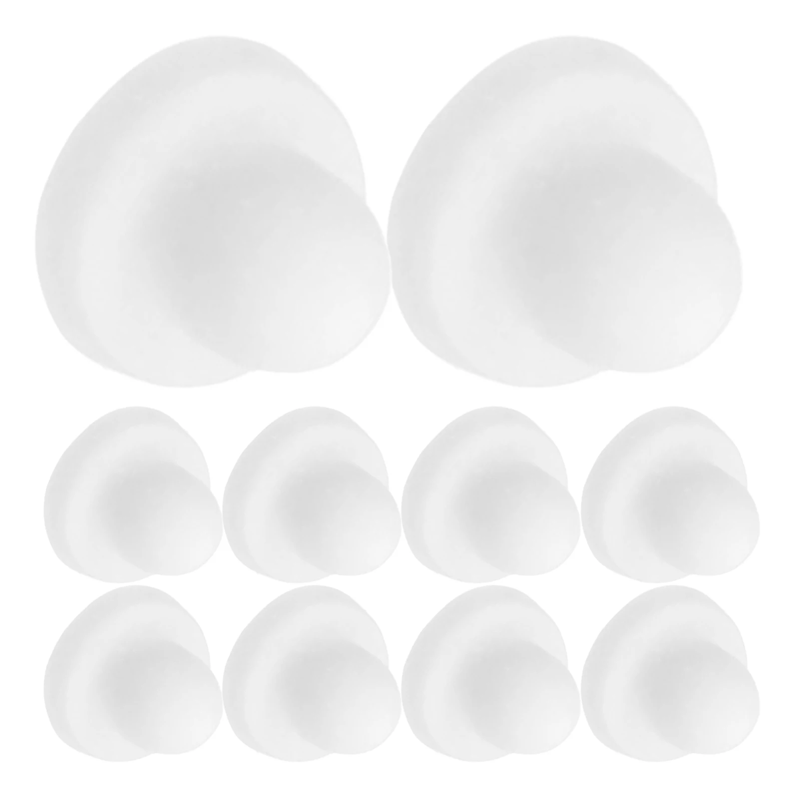 

100pcs Earring Studs Backs White Silicone Soft Secure Replacement Diy Jewelry Accessories For Women Lightweight Non Slip Ear