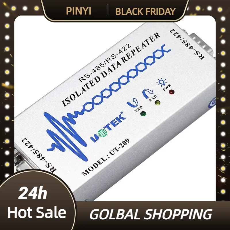 

Оригинальный повторитель UOTEK промышленного класса RS-485 RS-422 с изоляцией RS485 RS422 Изолированный повторитель UT-209