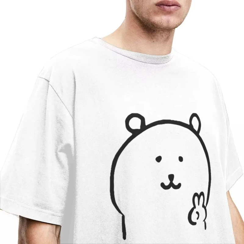 

Fashionable T-shirt Summer Super Printed Short Sleeve Clothes Sports Beach Teen T-shirt Joke Bear Yeah Cotton Men Women Children