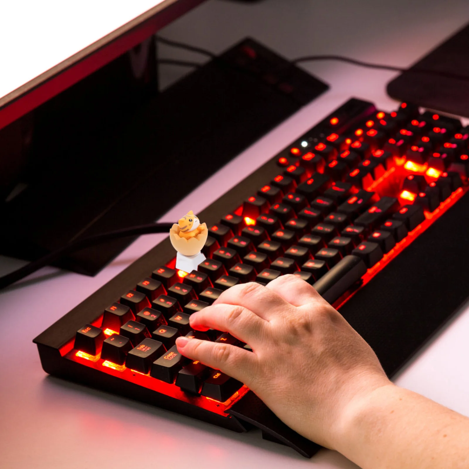 

Cat Design R4 Profile Mechanical Keyboard Key Caps Fun Decorative Keycaps For Gaming Typing Computer Peripherals