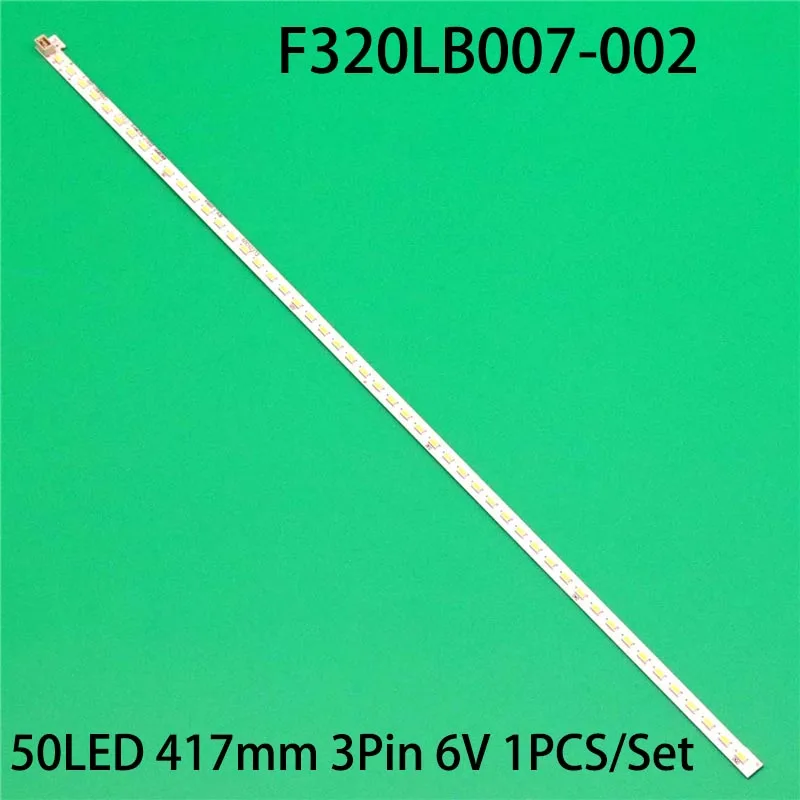 แถบไฟ LED สำหรับทีวี F320LB007-002ไฟแบคไลท์แถบ LED สำหรับ E253117แถวฟ็อกซ์คอนสำหรับ KDL-32EX340โซนี่จำนวน1คู่6V