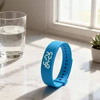 Pulsera con alarma vibratoria, reloj con temporizador vibratorio silencioso, alarmas de 3 modos, organizador diario, pulsera con temporizador para niños, hombres, mujeres y ancianos