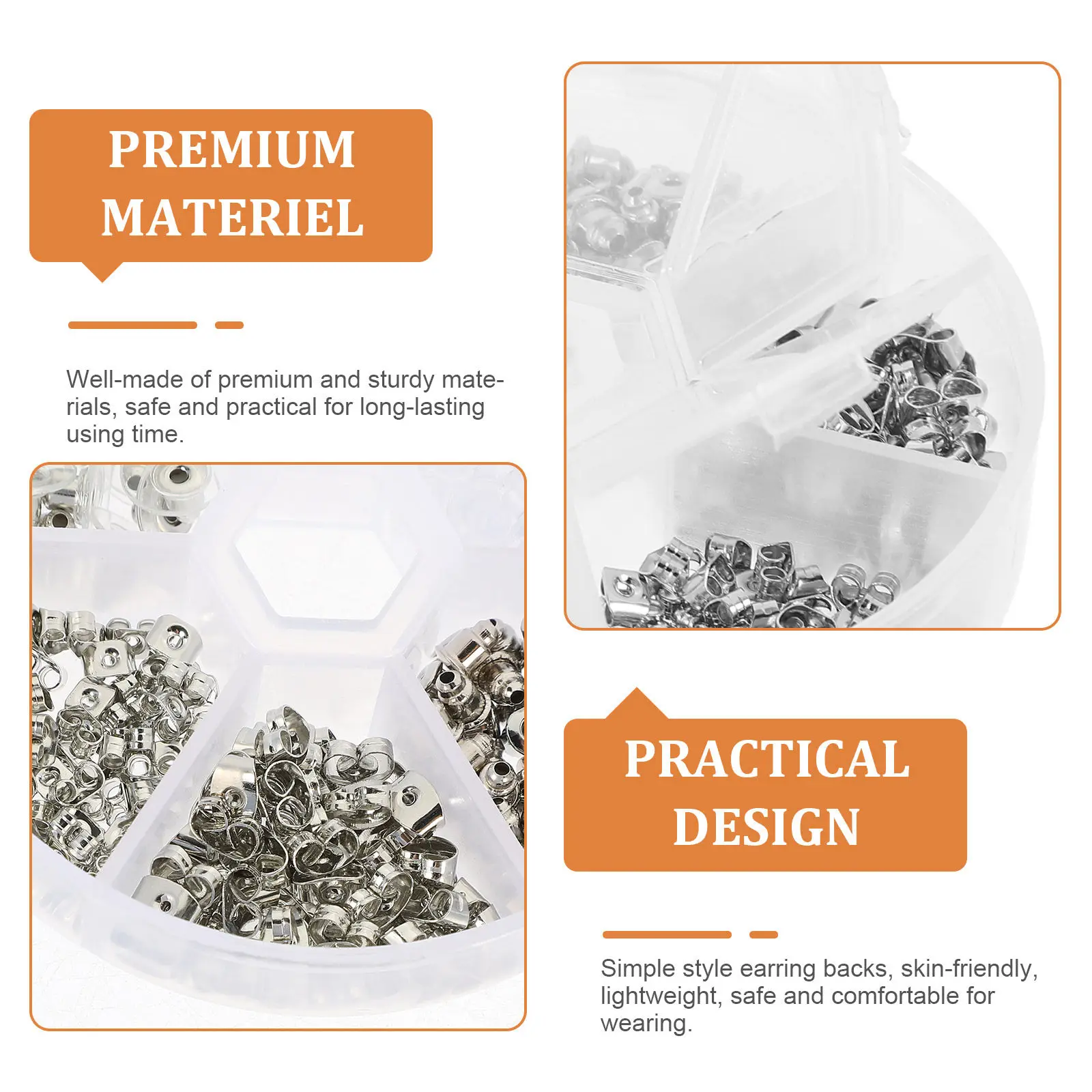 

Силиконовые заглушки для серег-гвоздиков: высокопрочные, надежные фиксаторы для тяжелых серег, удобные сменные аксессуары для украшений