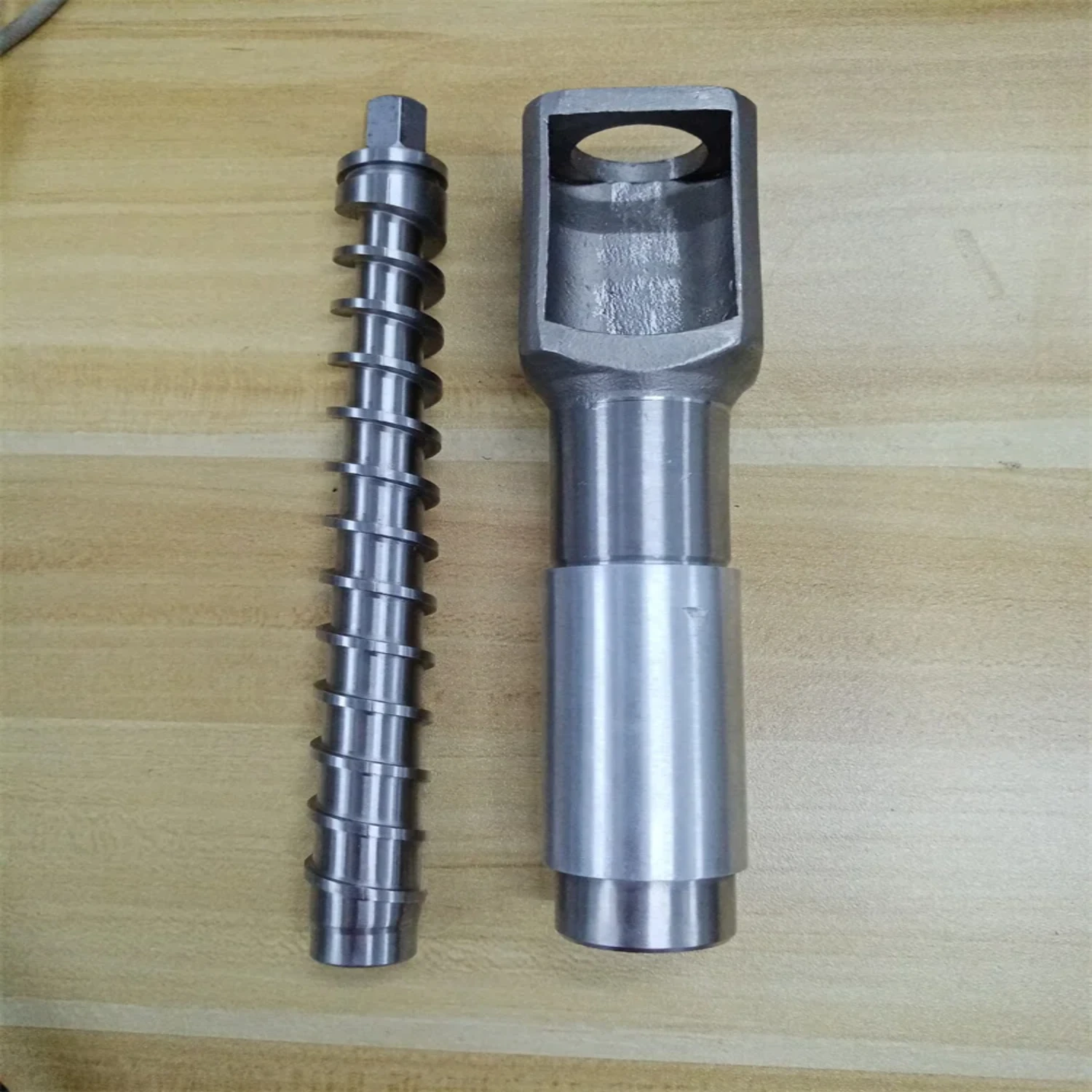 Oil press machine press rod and squeeze