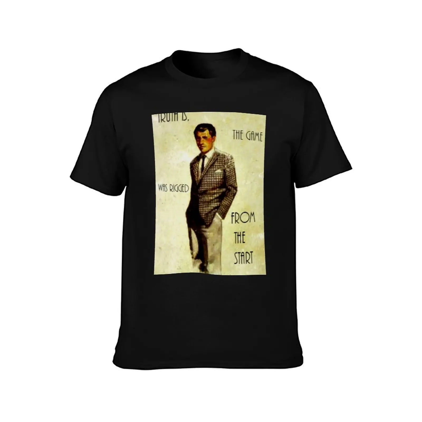 New Vegas Benny - The game was rigged from the start T-Shirt Daily Casual Short Sleeve Tee Shirt