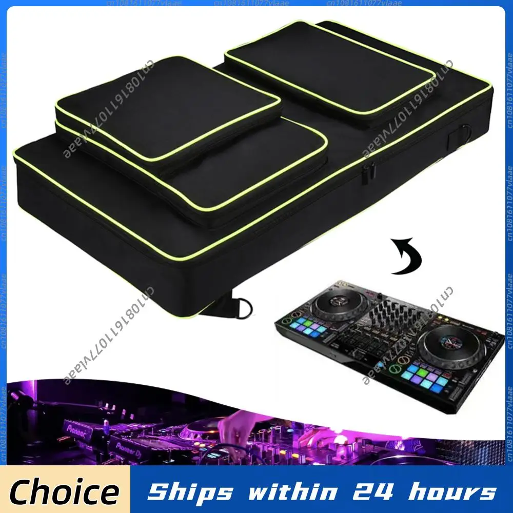 

Carrying Case Thickened Inner Liner DJ Controller Case with Adjustable Shoulder Strap for Pioneer DDJ-FLX10 DDJ-1000SRT DDJ-1000