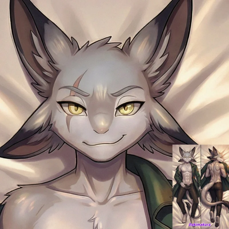 

Dakimakura Anime Pillow Case Furry Lysander Double-sided Print Of Life-size Body Pillowcase Gifts