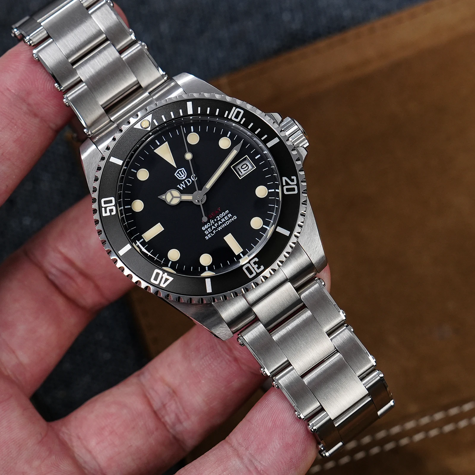 Watchdives Man Luxury Mechanical Watch Wd5513M Miyota 90S5/9015