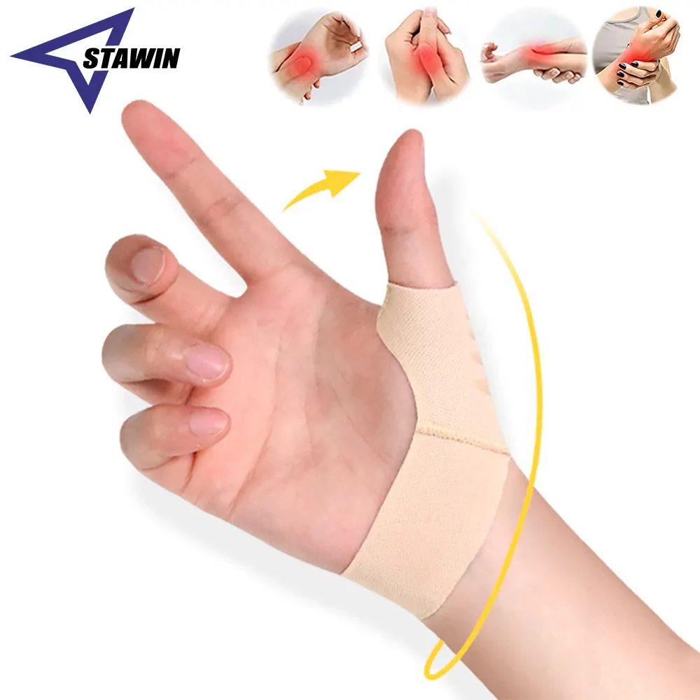 

1 PCS Elastic Thumb Support Brace, Soft Thumb Compression Sleeve Protector for Relieving Pain, Arthritis, Joint Pain, Tendonitis