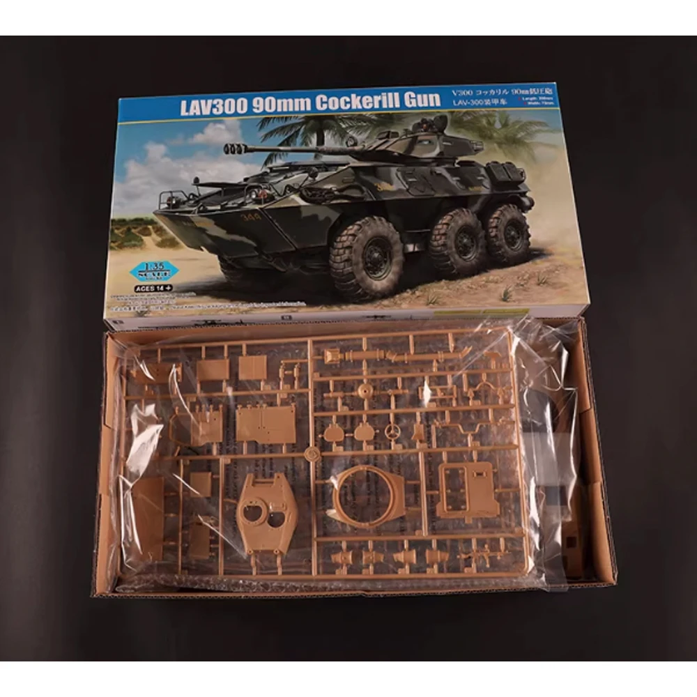 

Hobbyboss 84573 1/35 Scale LAV300 LAV-300 Armored Vehicle Car Hobby Craft Toy Plastic Model Building Kit