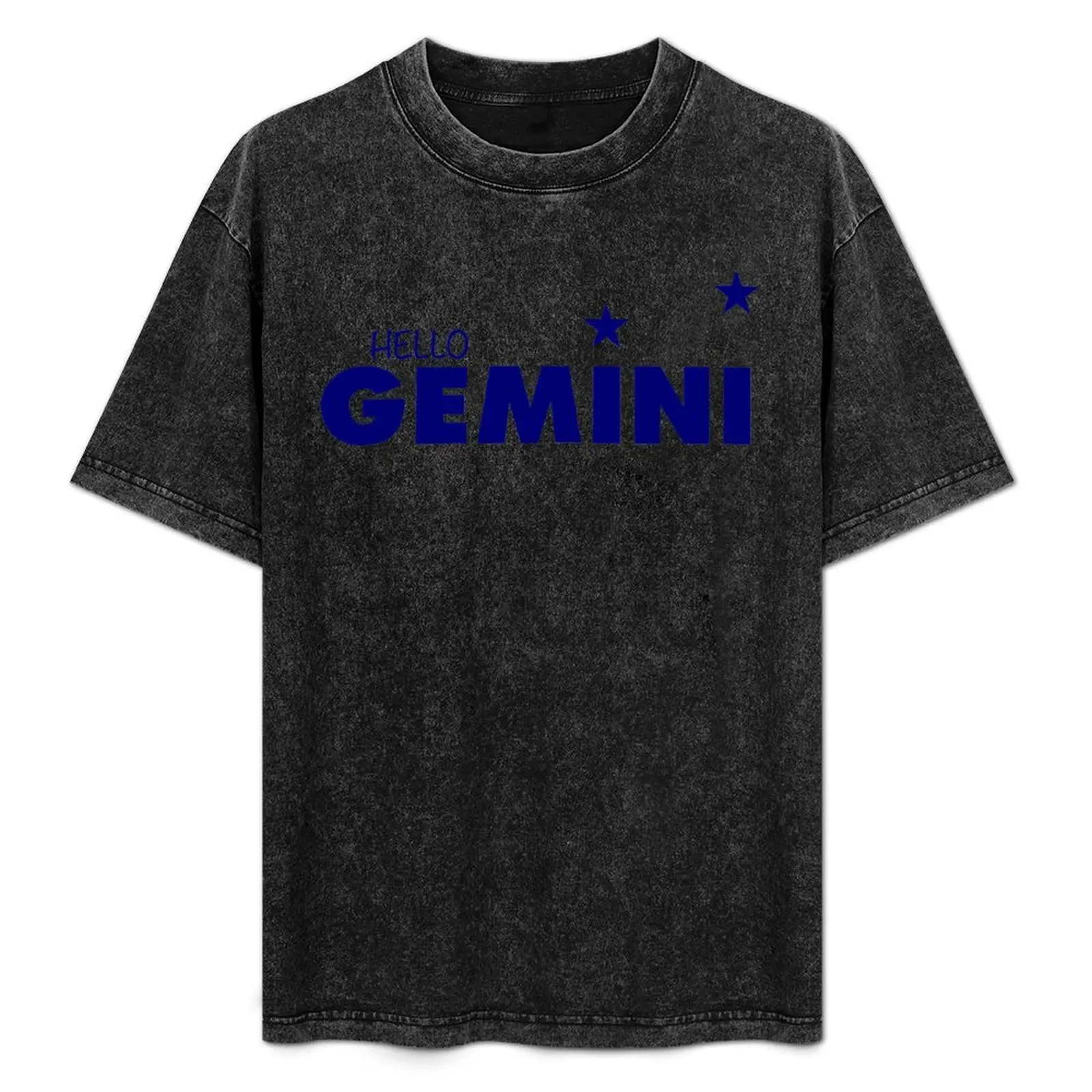 

Hello Gemini T-Shirt Classic Crew Neck Cotton T-Shirt