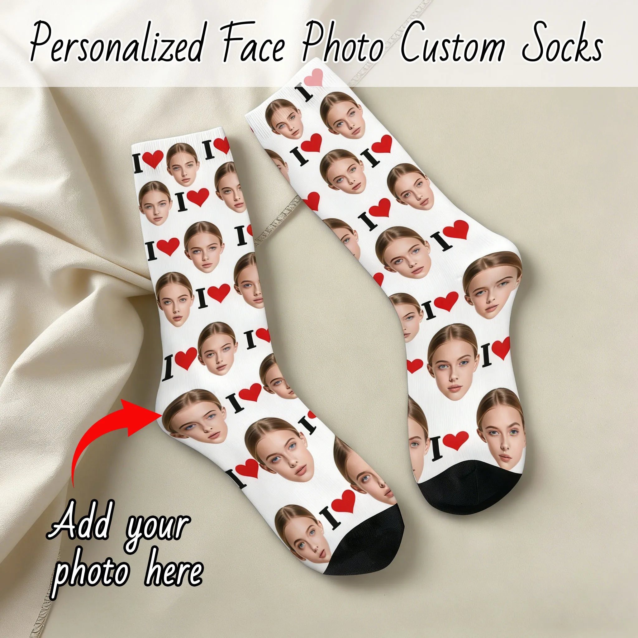 

Custom avatar socks for men and women custom photo socks personalized picture socks photo socks personalized gifts