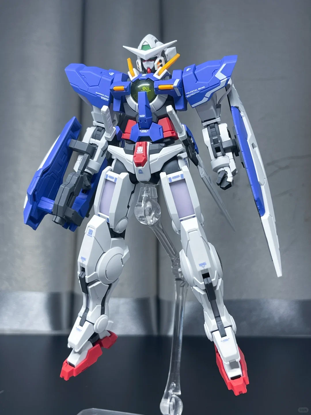 GBC Model EXIA HG 1/144 GN-001 Montageset - Collectible Robot Action Figure Toy Plastic Model Cadeau voor leeftijden 15+