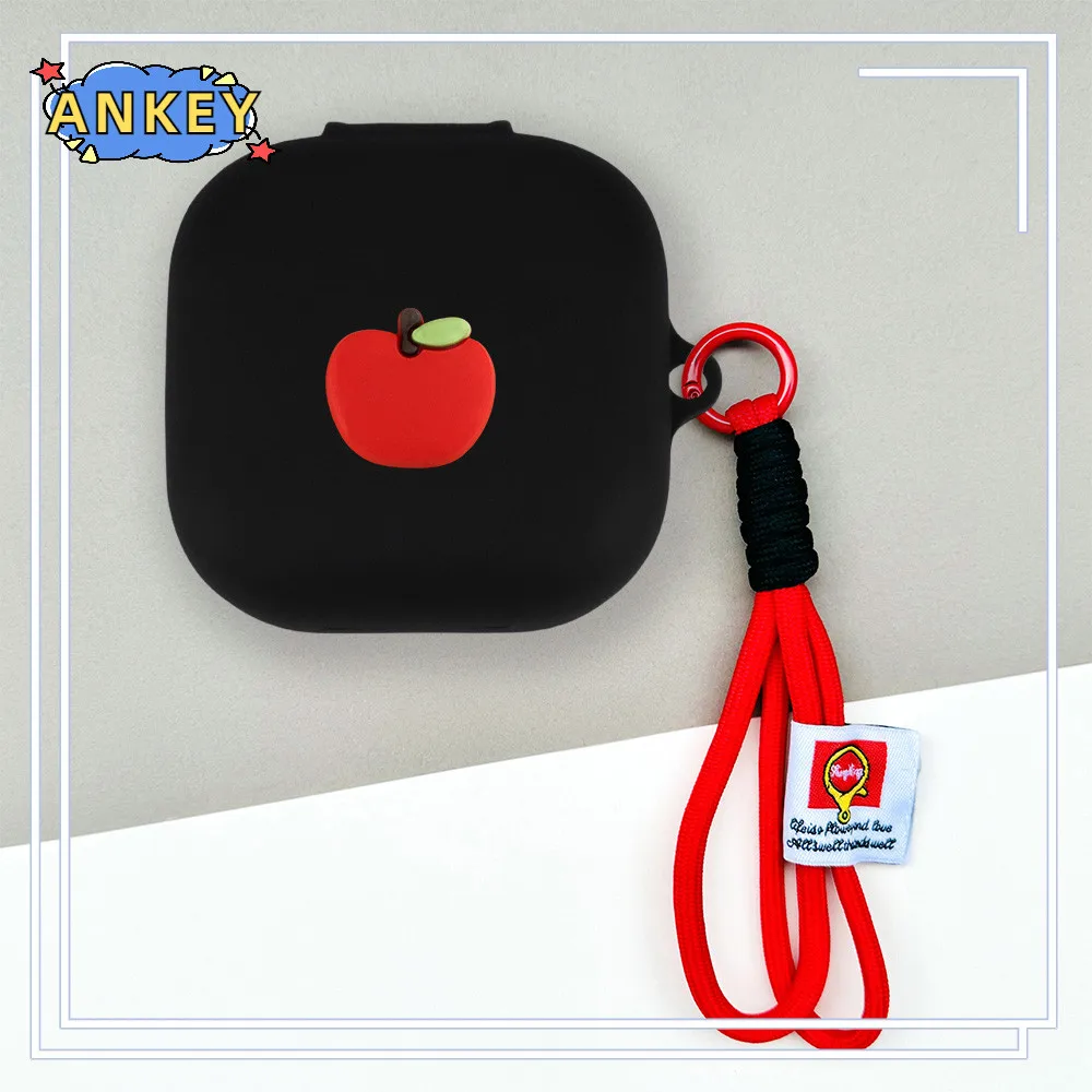 ل Beats Powerbeats Pro 2 حافظة سماعة سيليكون سماعات أذن لطيف الضفدع القرش لينة واقية غطاء سماعة الرأس مع حبل الحبل