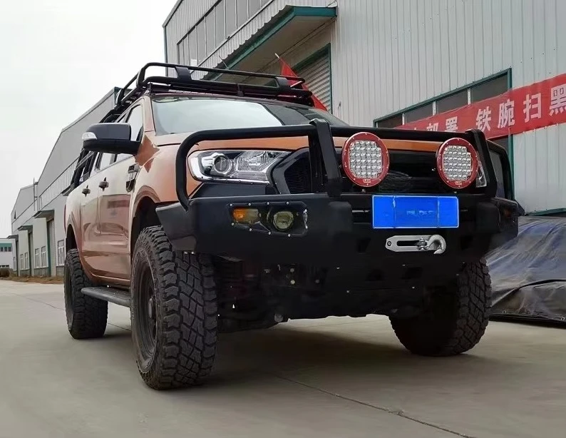Top-level 4wd Urban Practical Steel Front Bumper Bull Bar for Ranger International view 4
