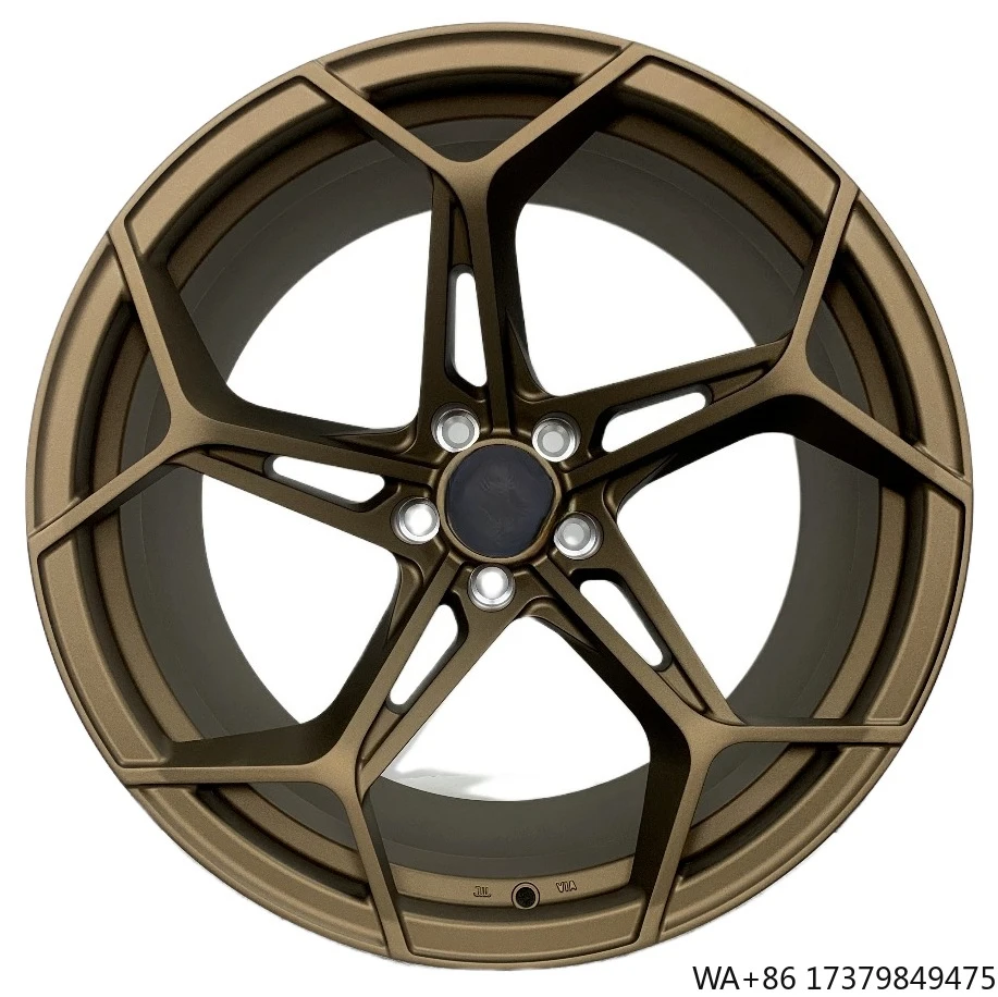 

Factory Direct Sale Custom Forged Wheels Size 17 18 19 20 21 22 Inch PCD 5x114.3 Matte Bronze Right Hand Forged Aluminum Wheels