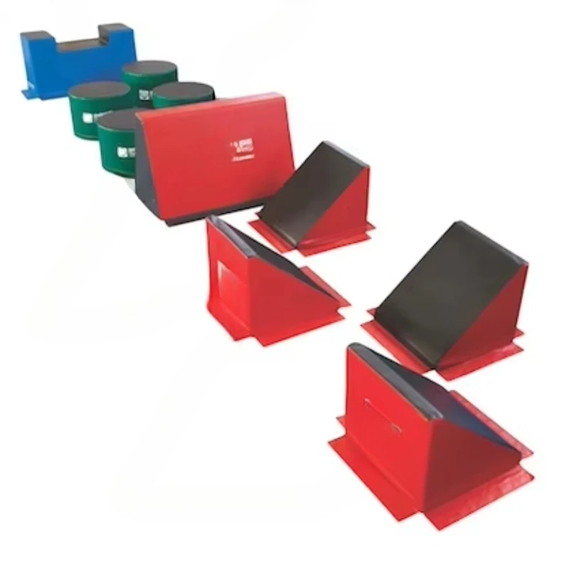 Ninja Parkour Training Ninja Training Obstacle Course - Bench Pillar Obstacle Inclined Steps