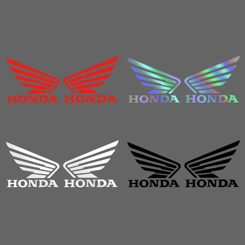1 زوج لهوندا CBR1000 CBR600RR CBR650R CB1000R CB1100 CB650F CBR300R VFR1200 دراجة نارية ملصقات عاكسة مقاومة للماء
