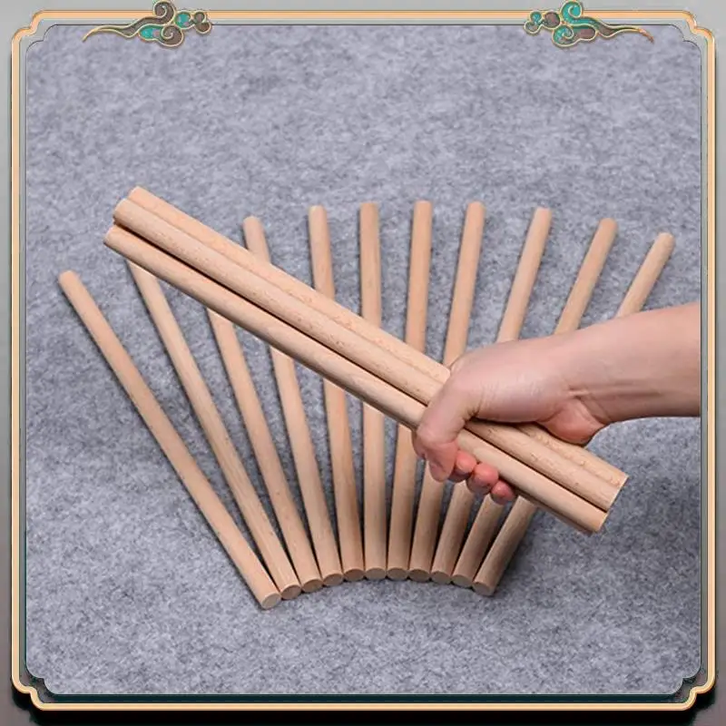 

Durable 60 Pieces Rhythm Sticks For Kids Bulk Wood Lummi Sticks Toddler Boys And Girls Classroom