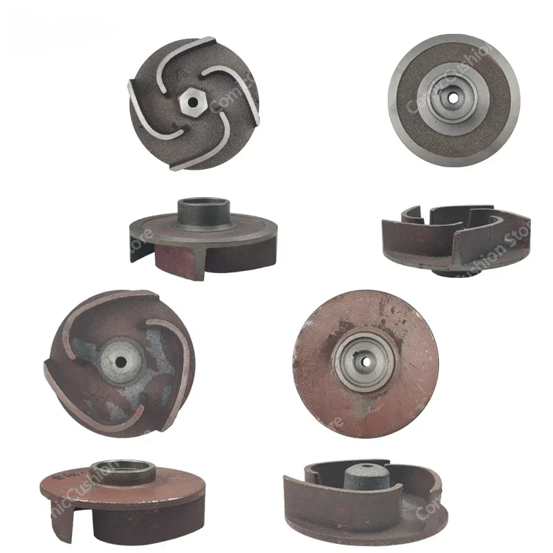 

170F Cast Iron Water Pump Impeller Self-priming For Gasoline Engine Sewage Blade Centrifugal